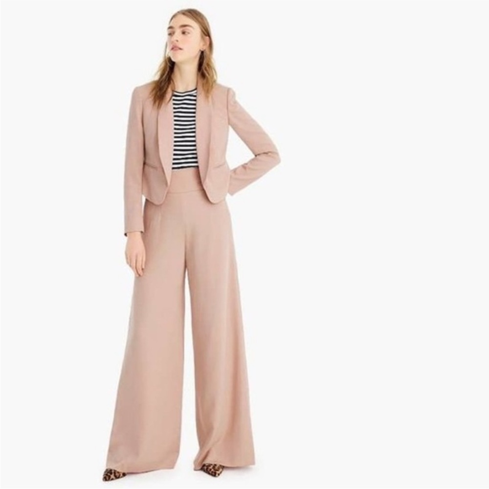 J.Crew Full-length High-rise Pant In Dobby For Women size 4